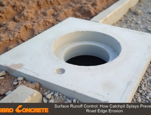 Surface Runoff Control: How Catchpit Splays Prevent Road Edge Erosion
