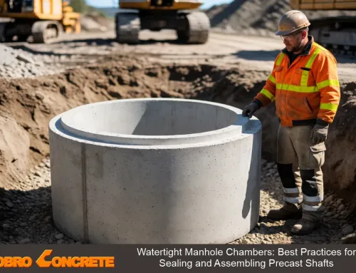 Watertight Manhole Chambers: Best Practices for Sealing and Assembling Precast Shafts